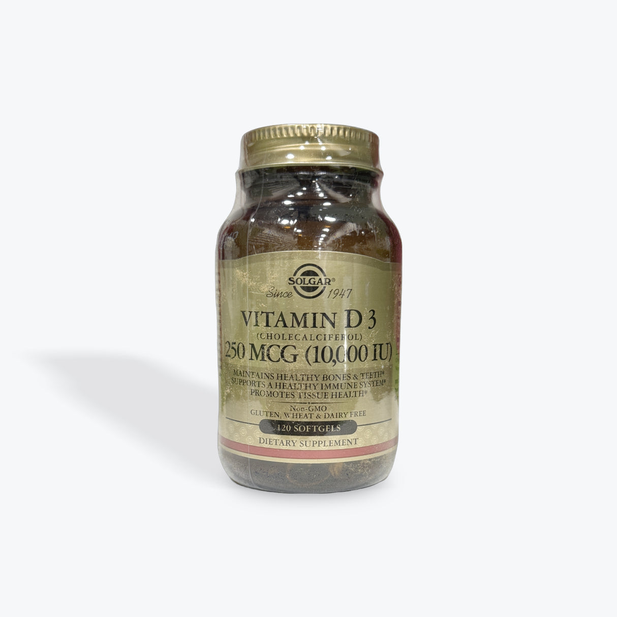 Solgar Vitamin D3 250 MCG (10,000 IU) 120 softgels