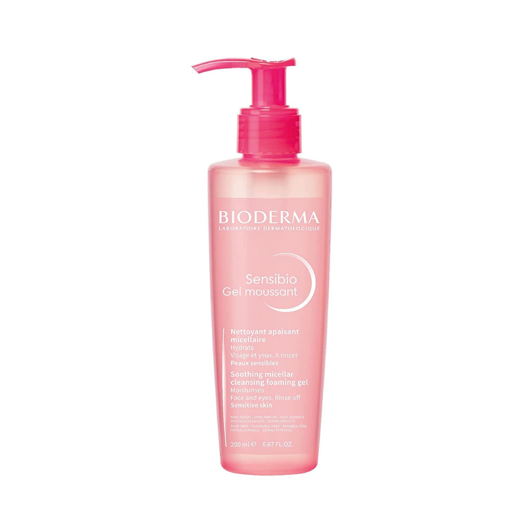 Bioderma Gel Espumoso Limpiador Calmante Micelar