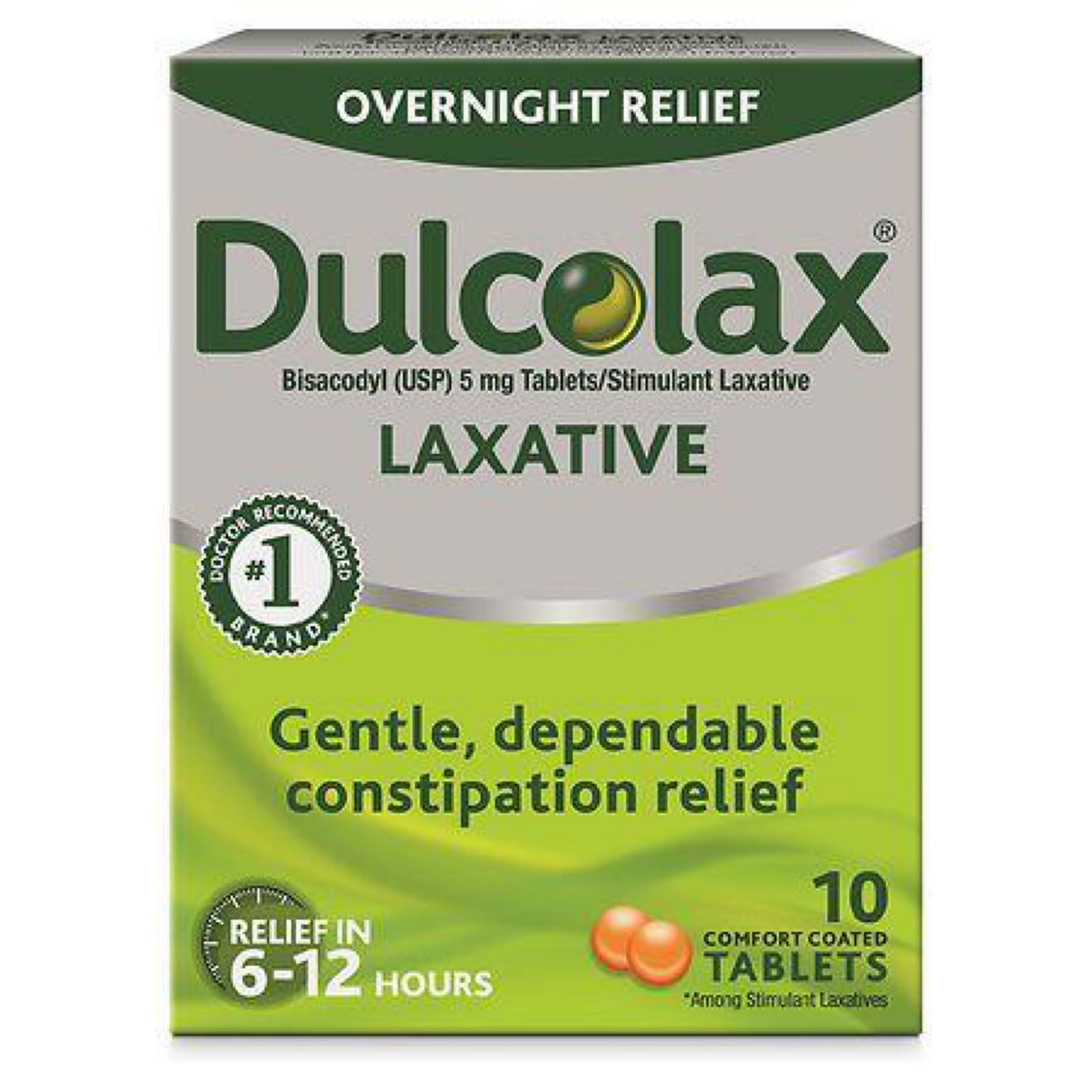 Dulcolax Laxative Tablets 10 Comfort Coated Tablets