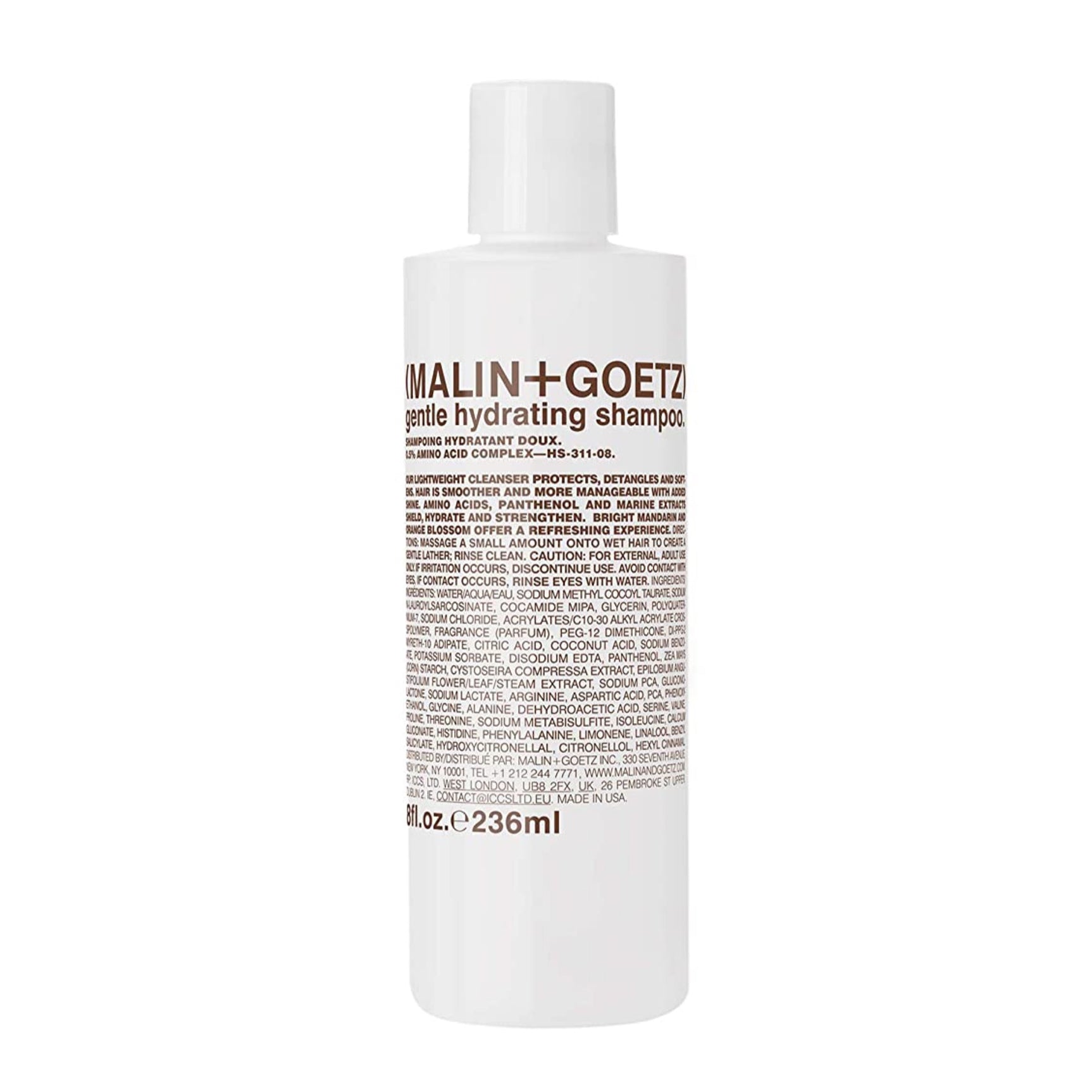 Malin + Goetz gentle hydrating shampoo