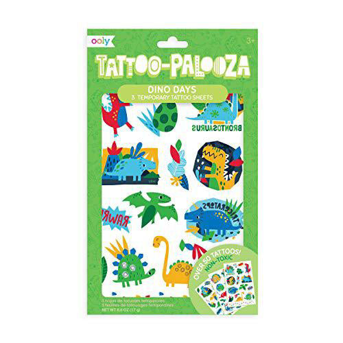 Tattoo Palooza Temporary Tattoo: Dino Days