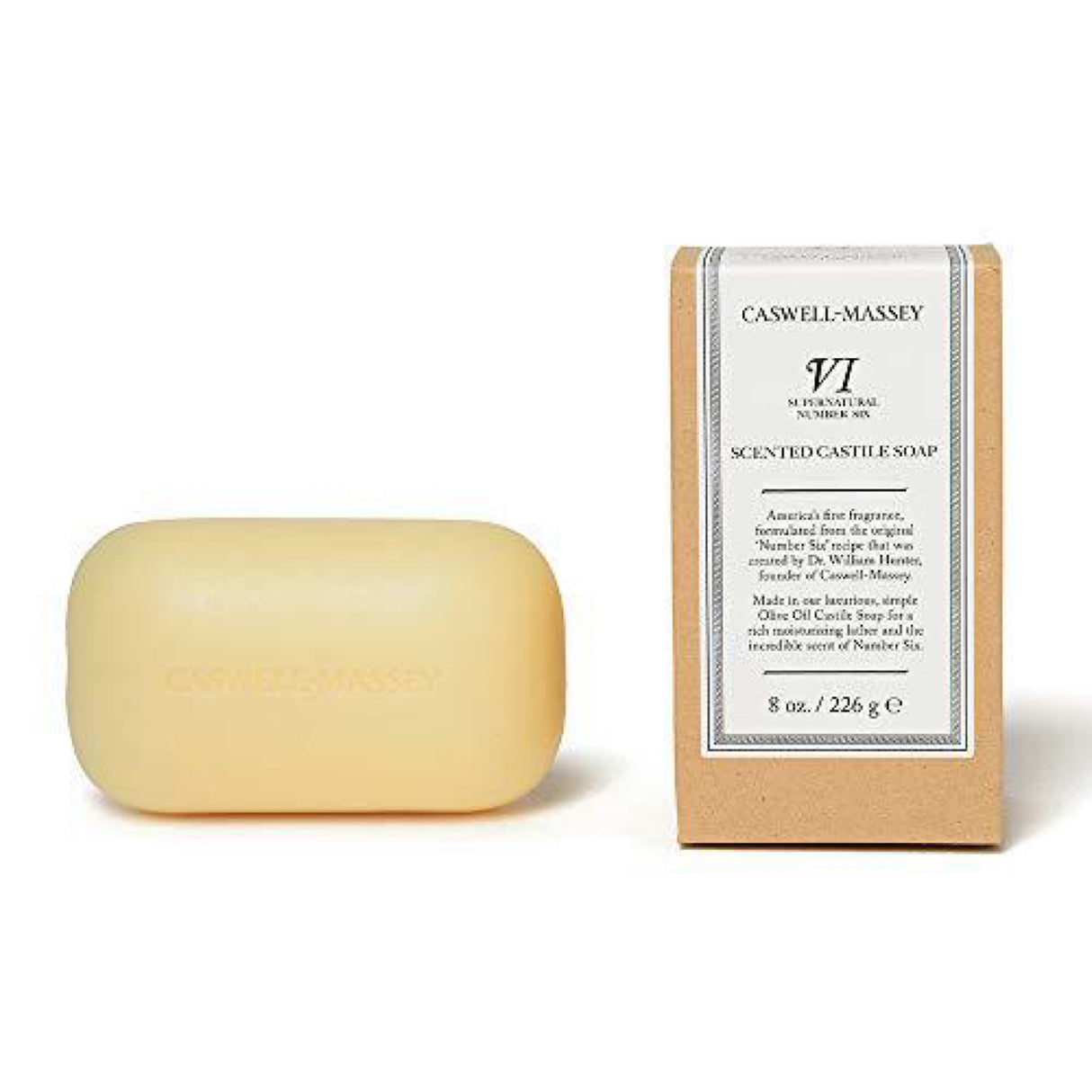 Caswell-Massey Supernatural VI Oversized Saddle Castile Soap Bar