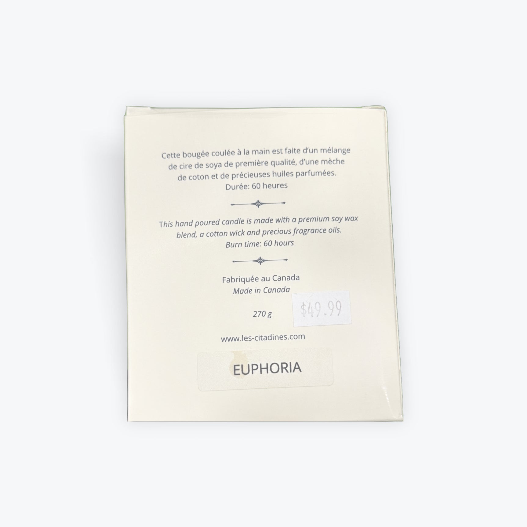 EUPHORIA Scented Candle