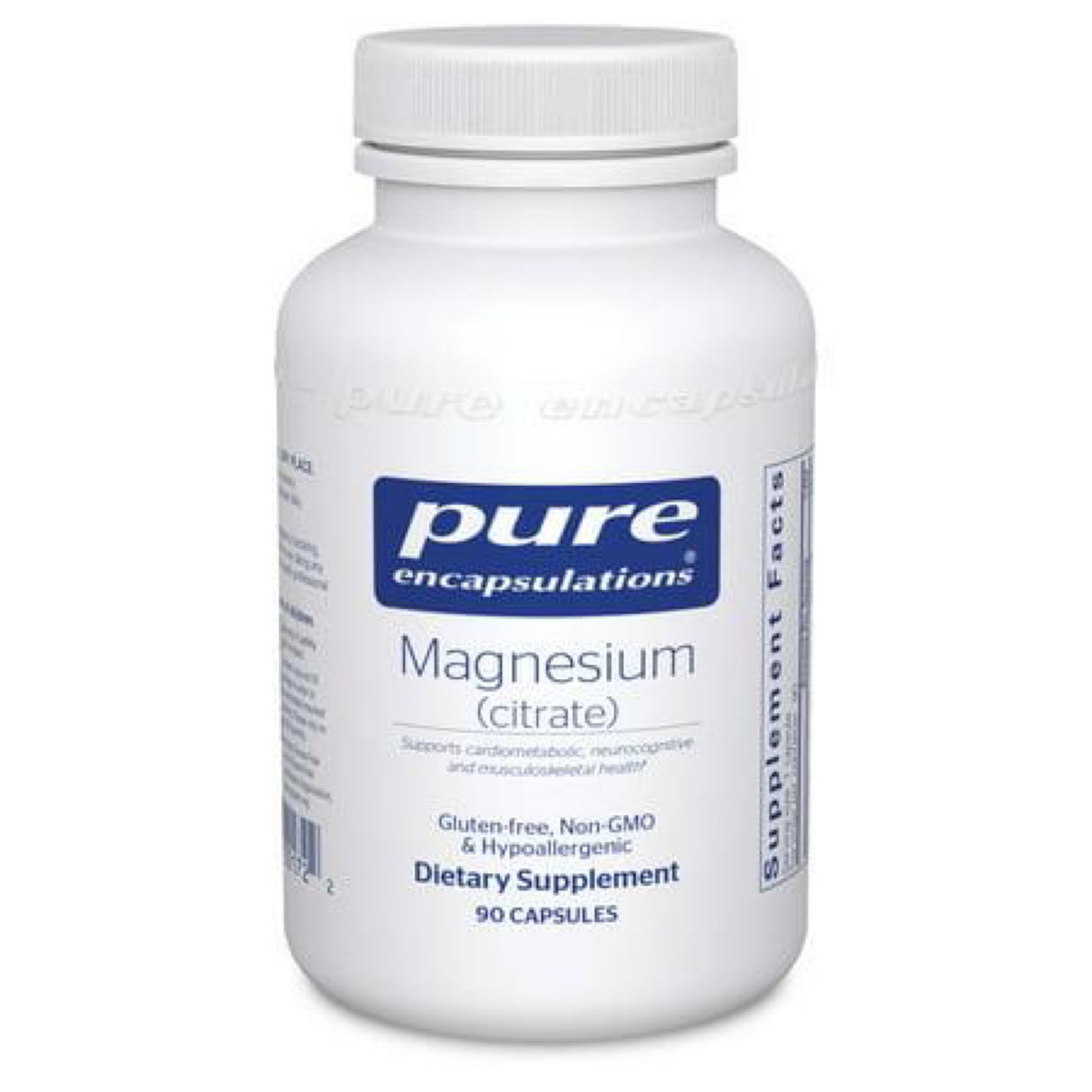 Pure Encapsulations Magnesium (Citrate) | Supplement for Sleep Health les | 90 Capsules