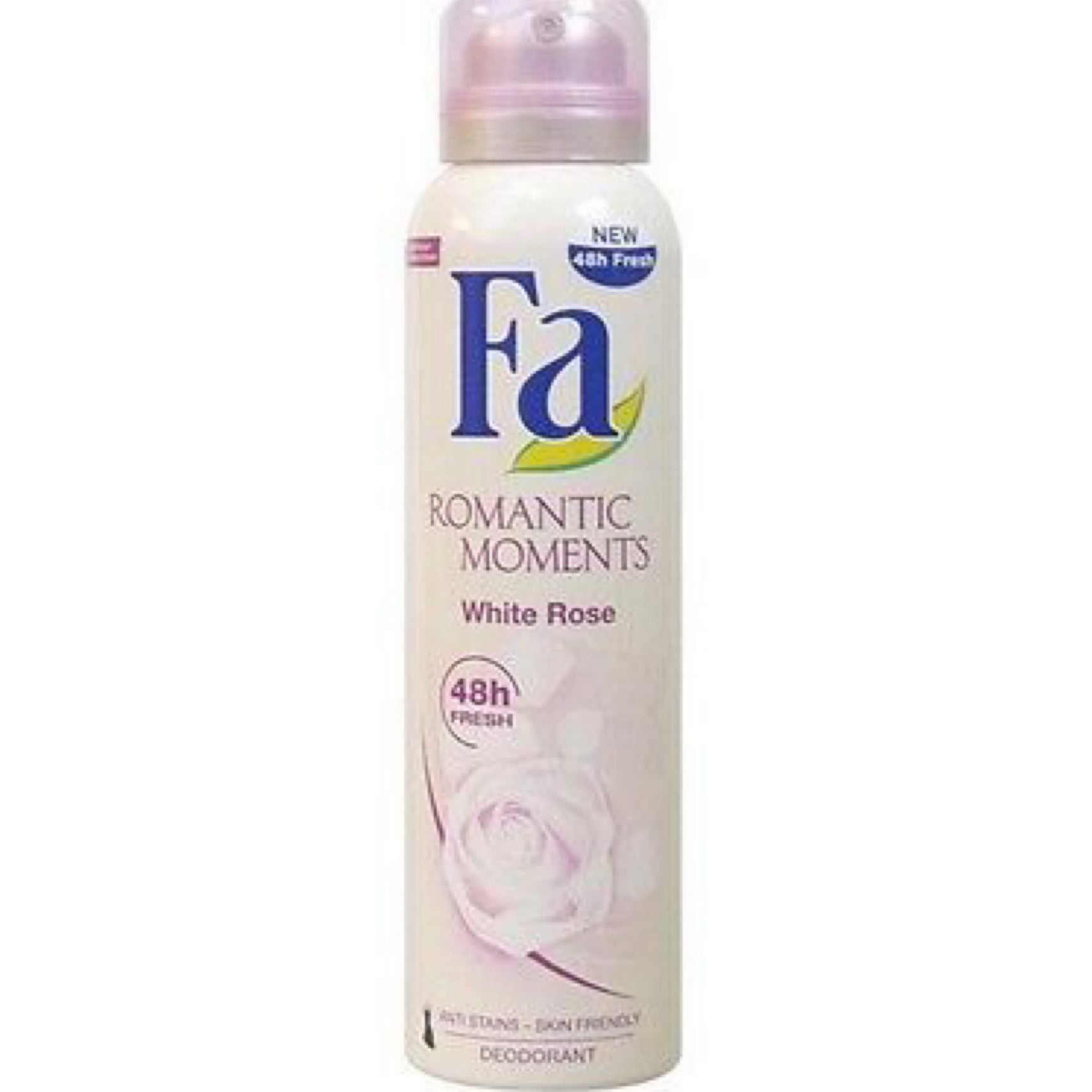 Desodorante Fa Romantic Moments Rosa Blanca en Spray 48 horas