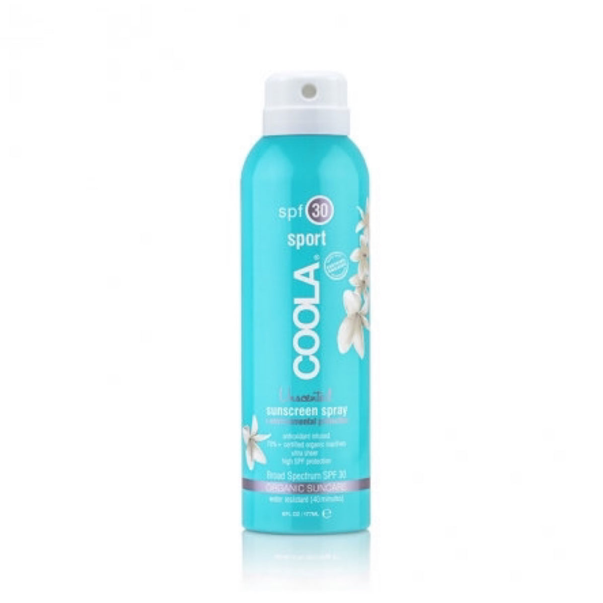 Coola sunscreen spray unscented SPF 30 6 fl oz
