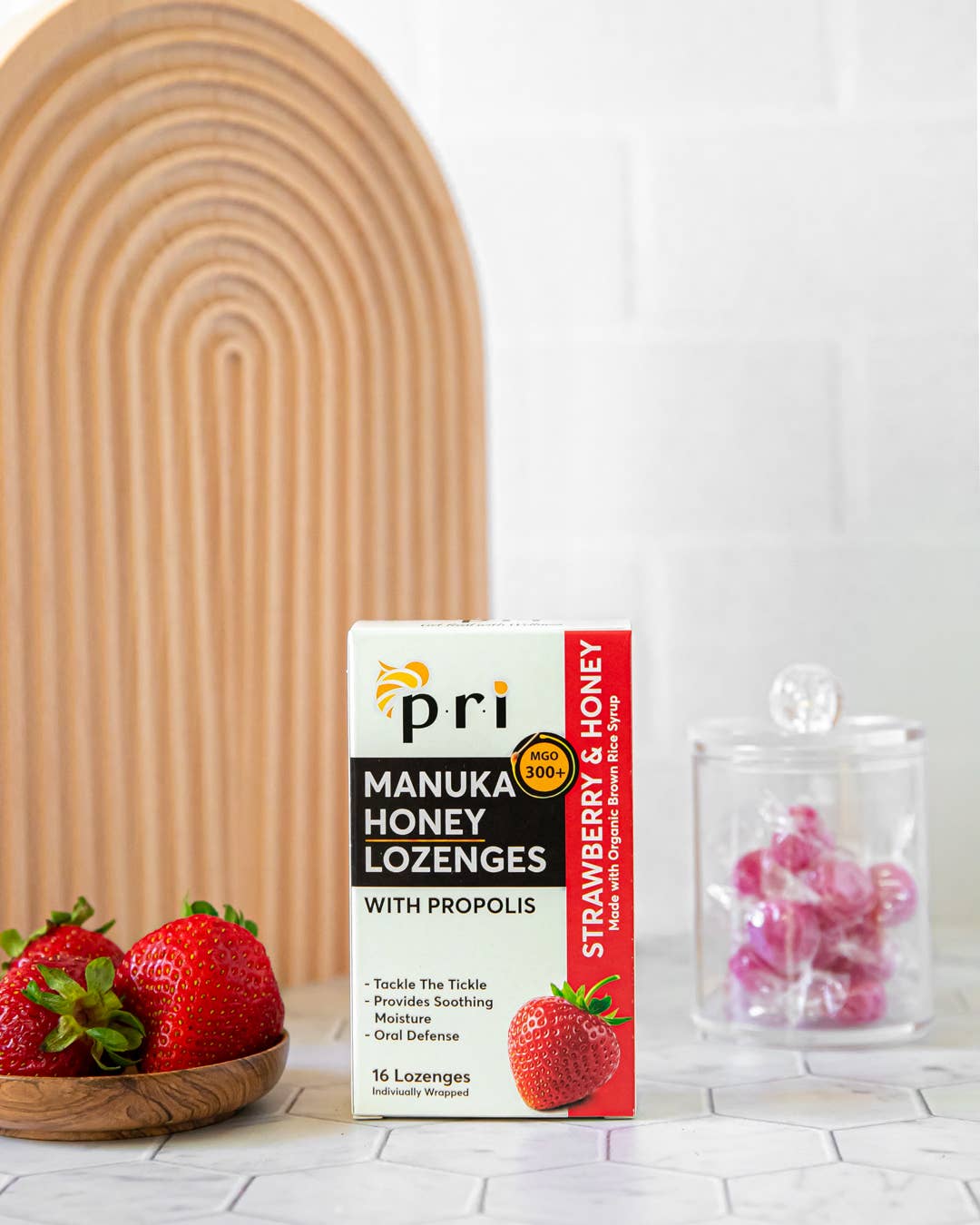 Manuka Health Manuka Honey Strawberry Lozenges - Image 5