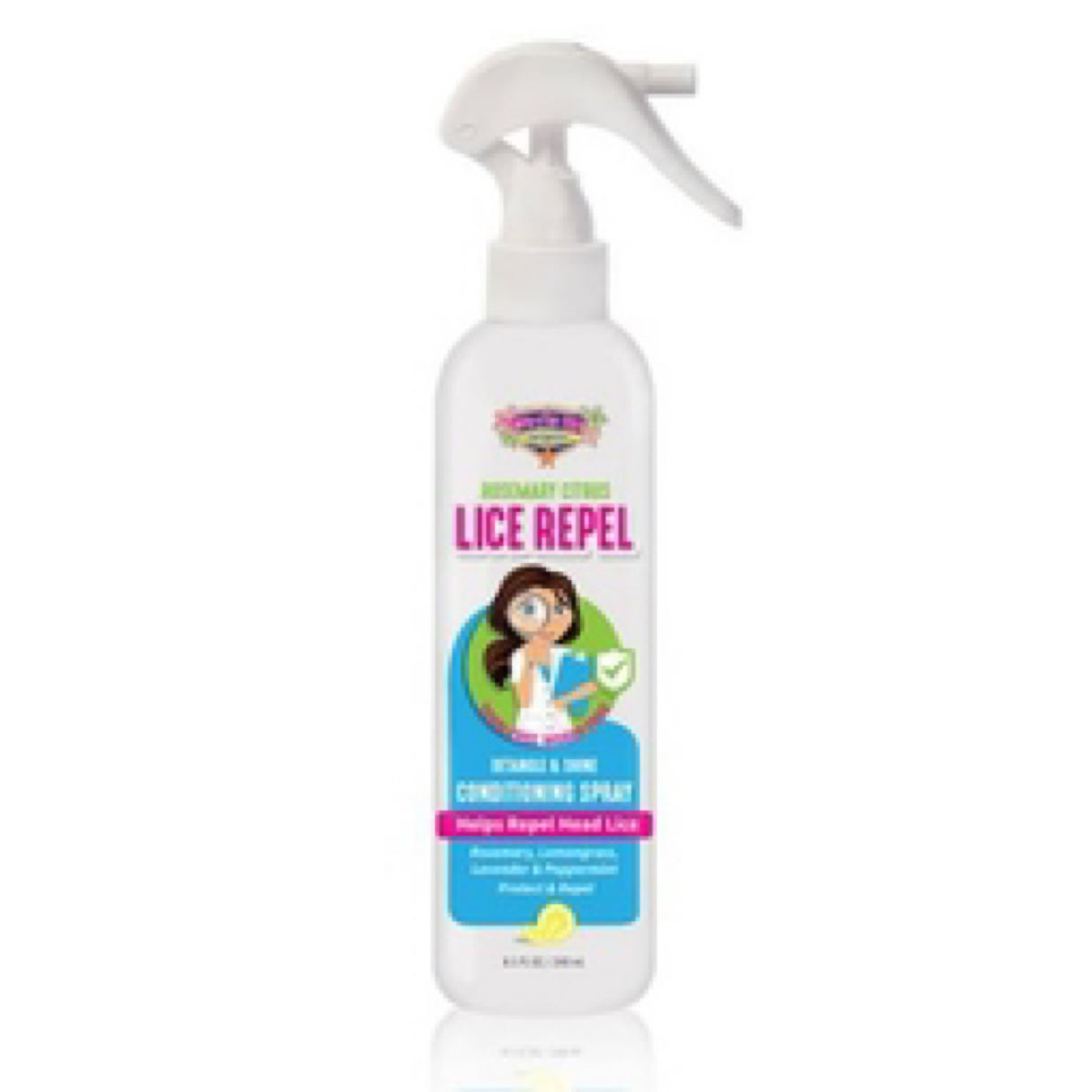 Surfs up kid side Rosemary citrus lice repel daily conditioner