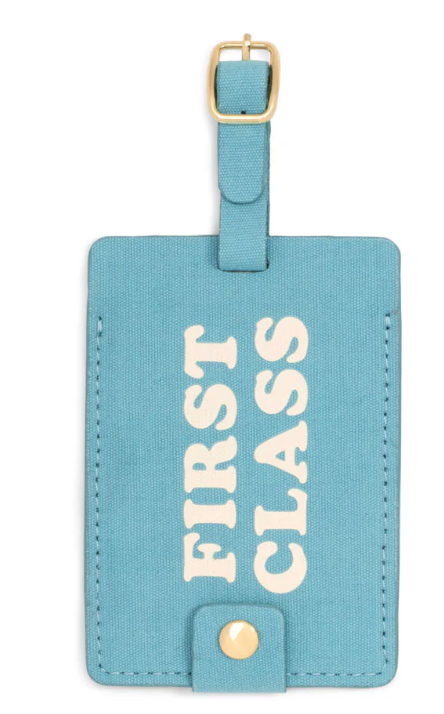 ban.do Getaway Luggage Tag "First Class"
