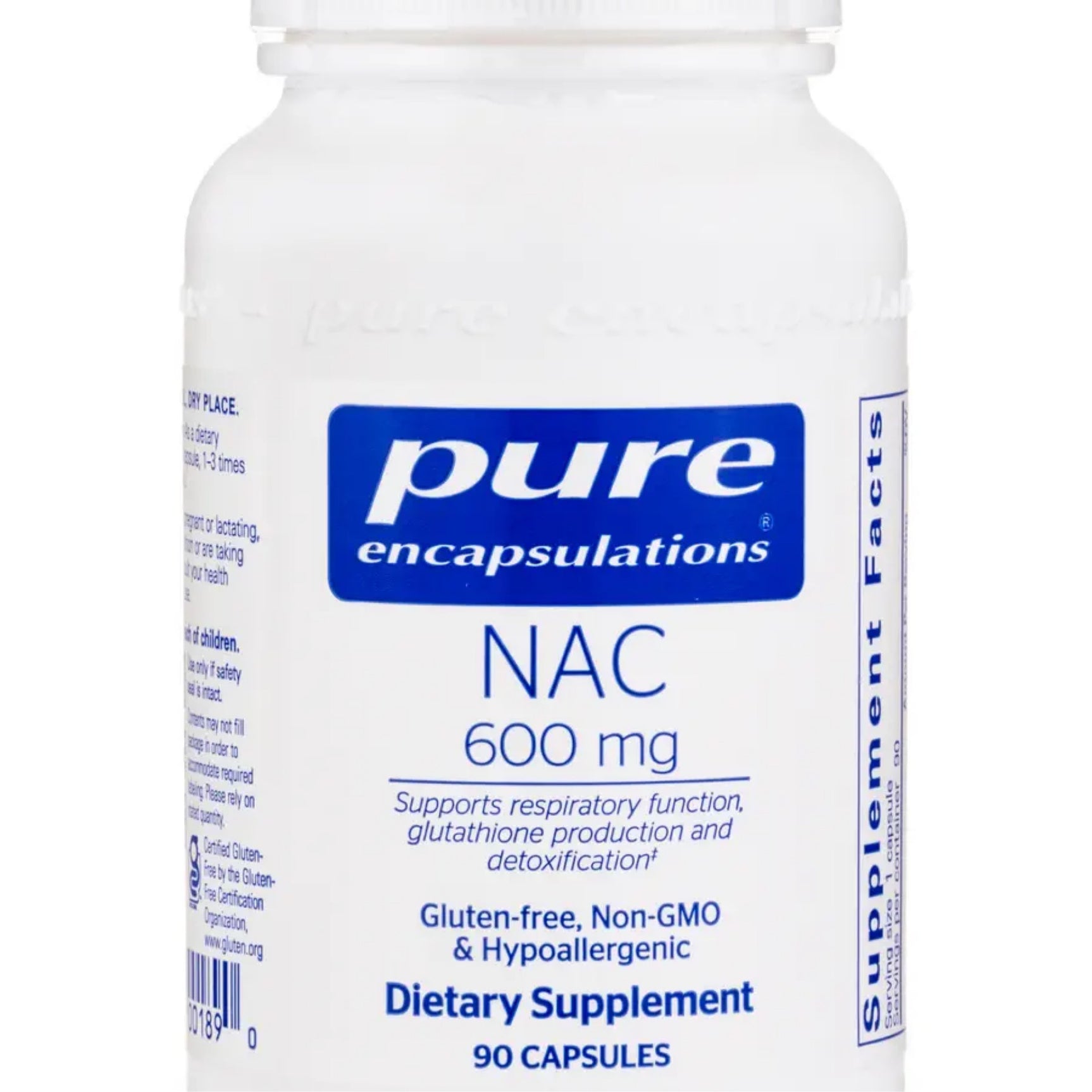 Pure encapsulations NAC 600MG