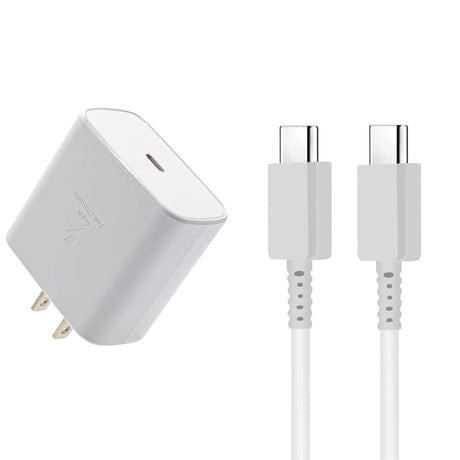 45W PD Combo Type C To Type C WHITE