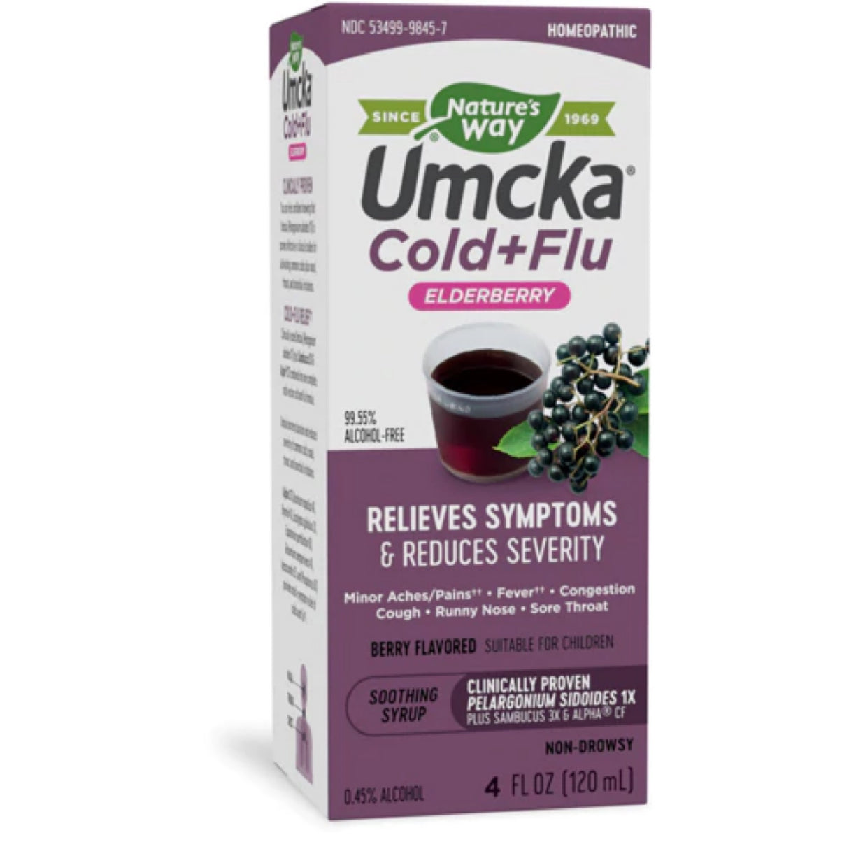 UMCKA Cold and Flu Soothing Syrup Syrup Fl Oz