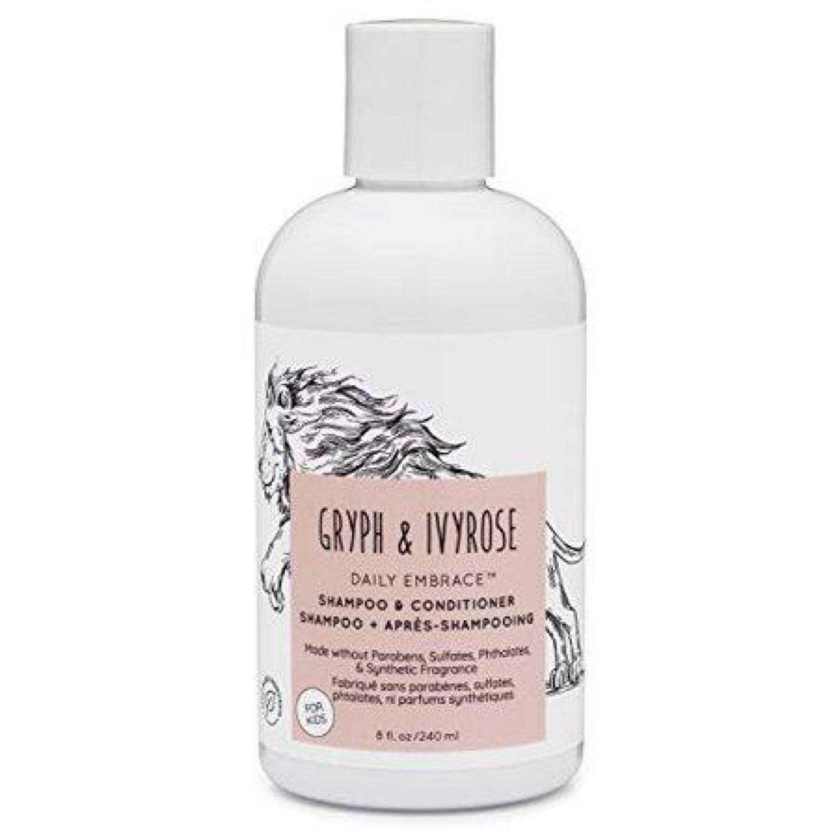 Gryph & IvyRose Daily Embrace Champú y Acondicionador 2 en 1