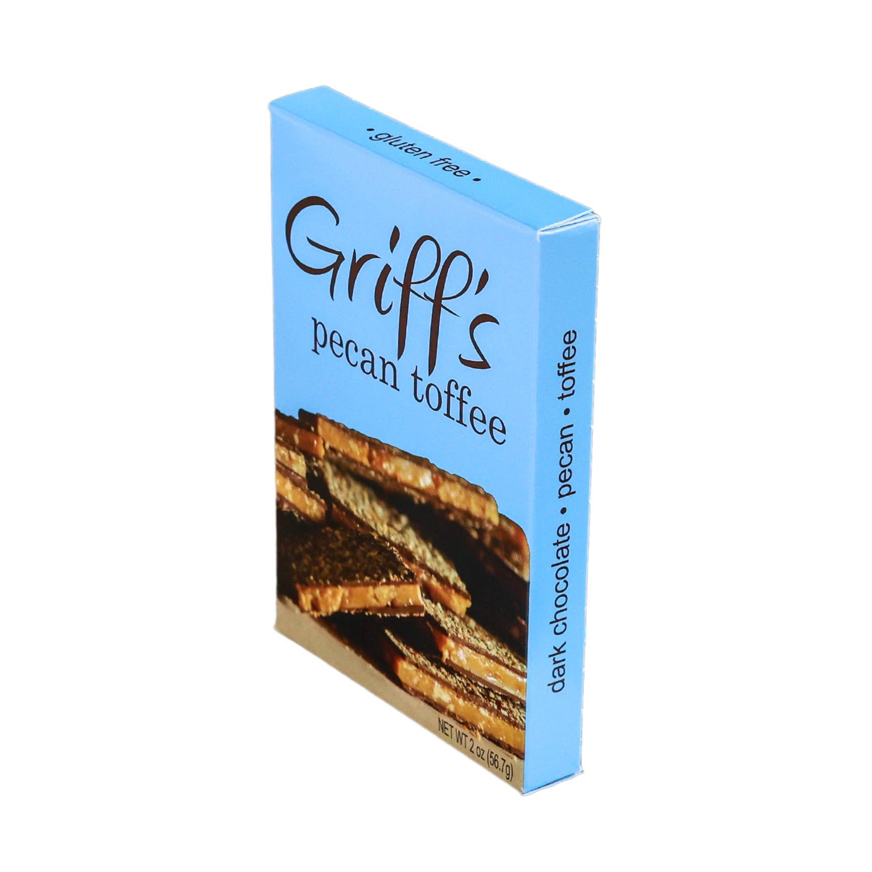 Griff’s Griff's Pecan Toffee - 2oz Dark Chocolate Toffee - Image 14
