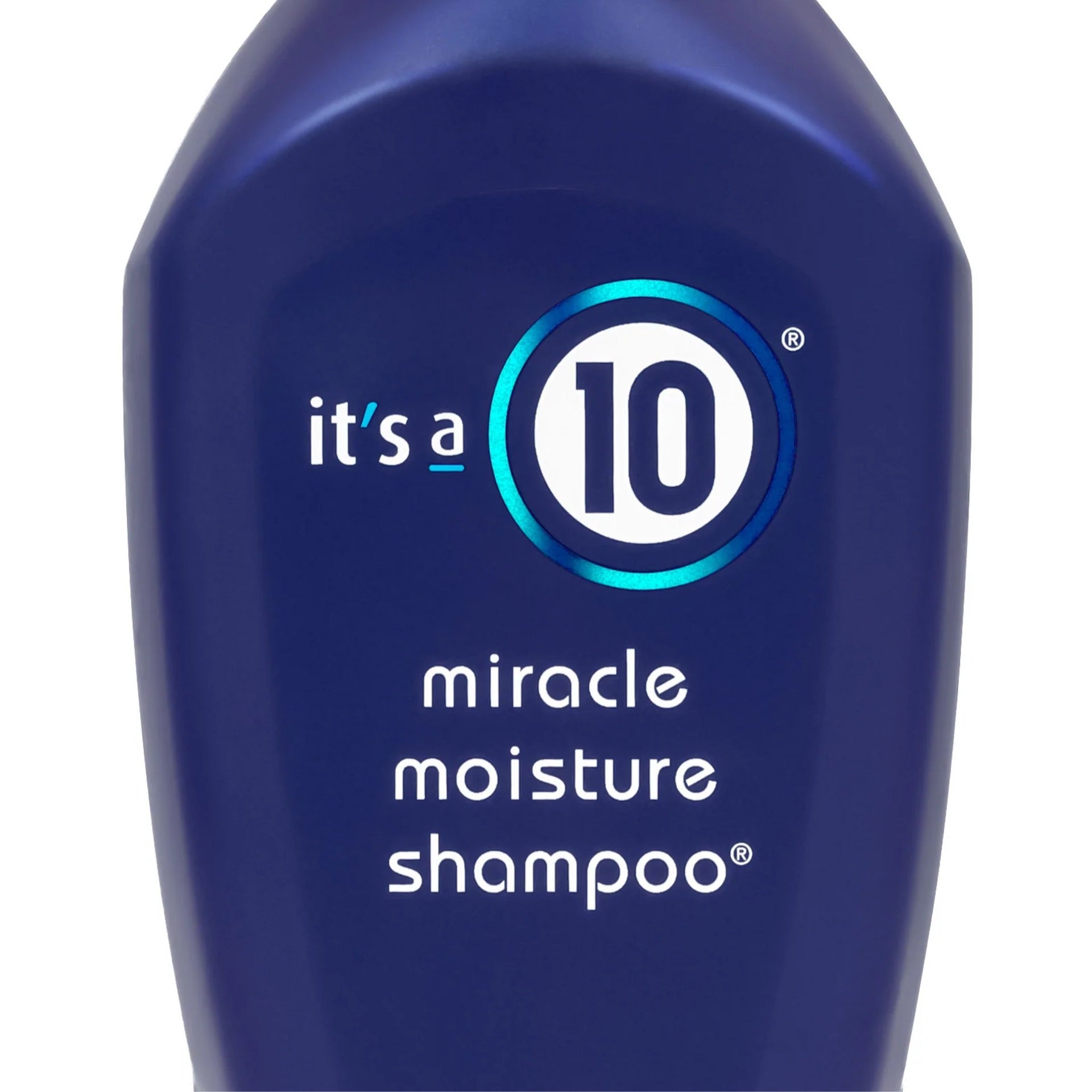 It’s a 10 miracle moisture shampoo