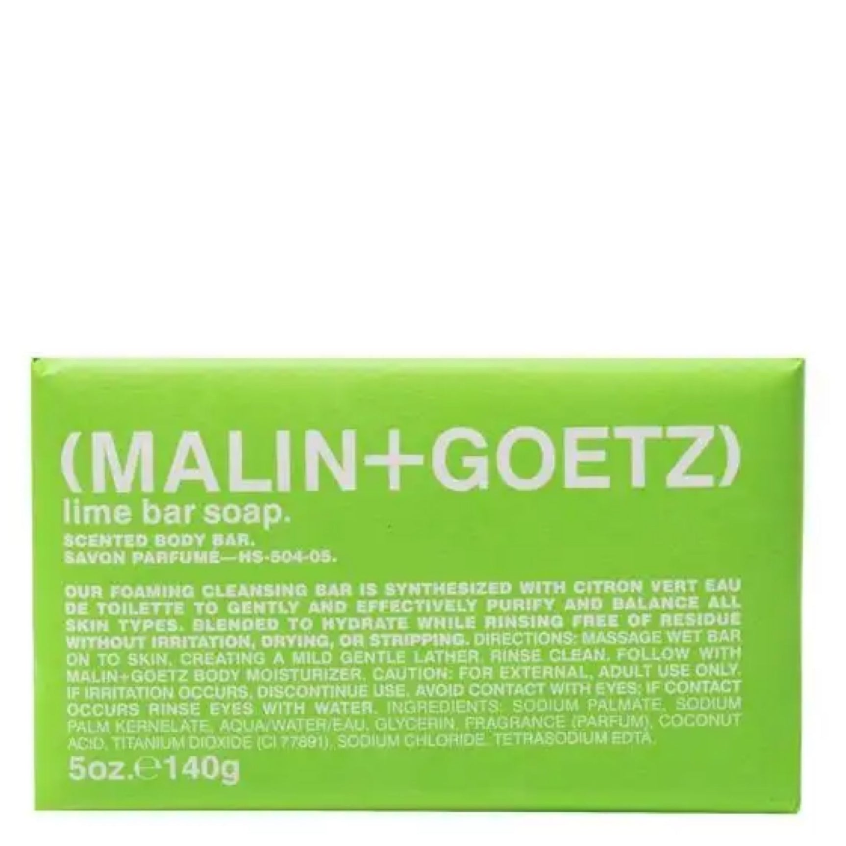 Malin + Goetz Lime Bar Soap - Image 2