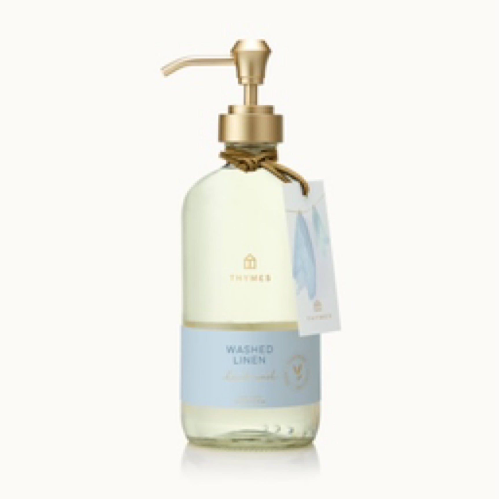 Thymes Washed Linen Hand Wash 15 oz