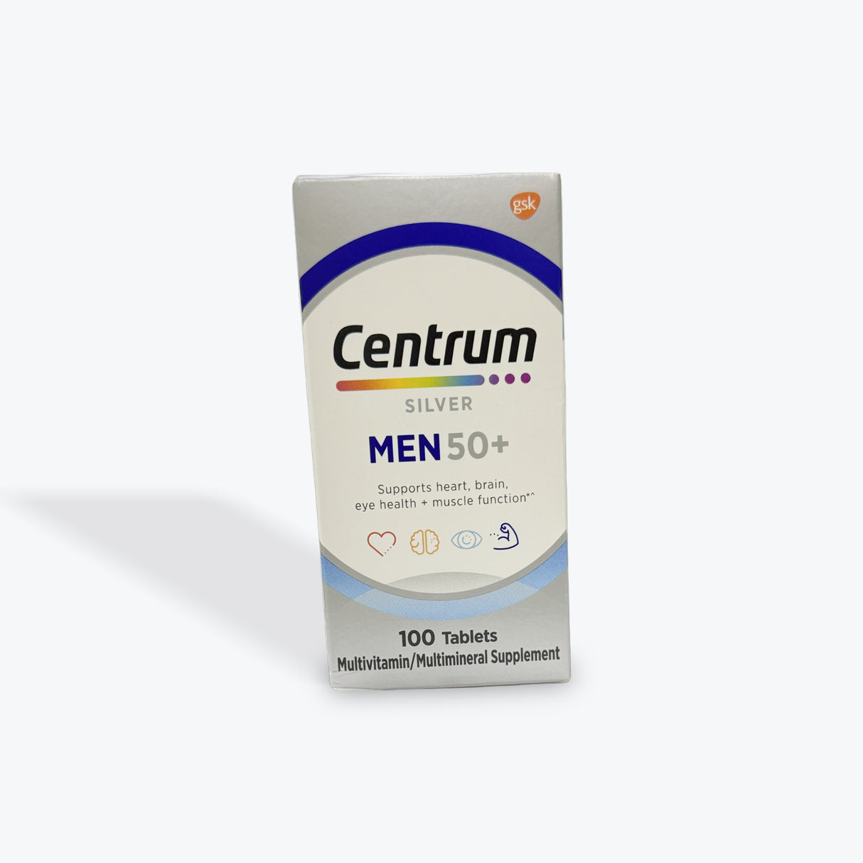 Centrum Silver Men 50 Plus Multivitamin Supplement Tablets