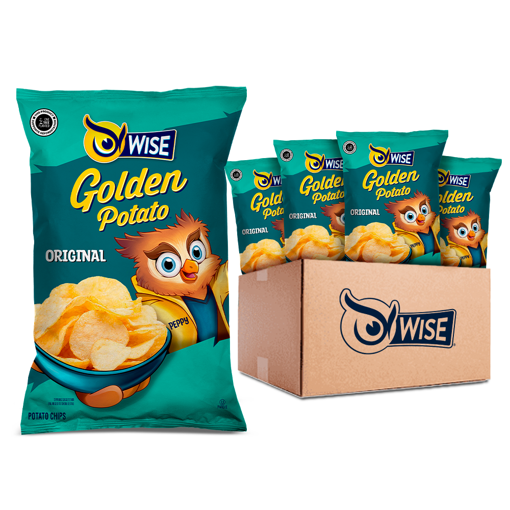 Wise Snacks Golden Original Potato Chips: .75oz - 72c