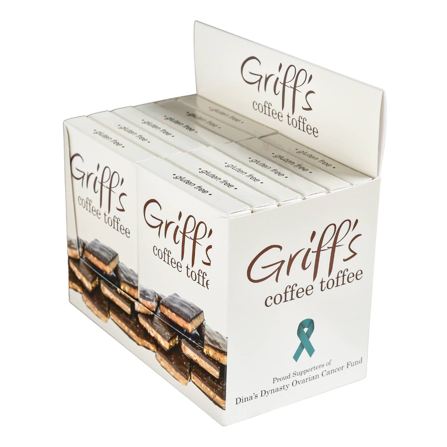 Griff’s Griff's Coffee Toffee - 2oz Dark Chocolate Toffee - Image 6