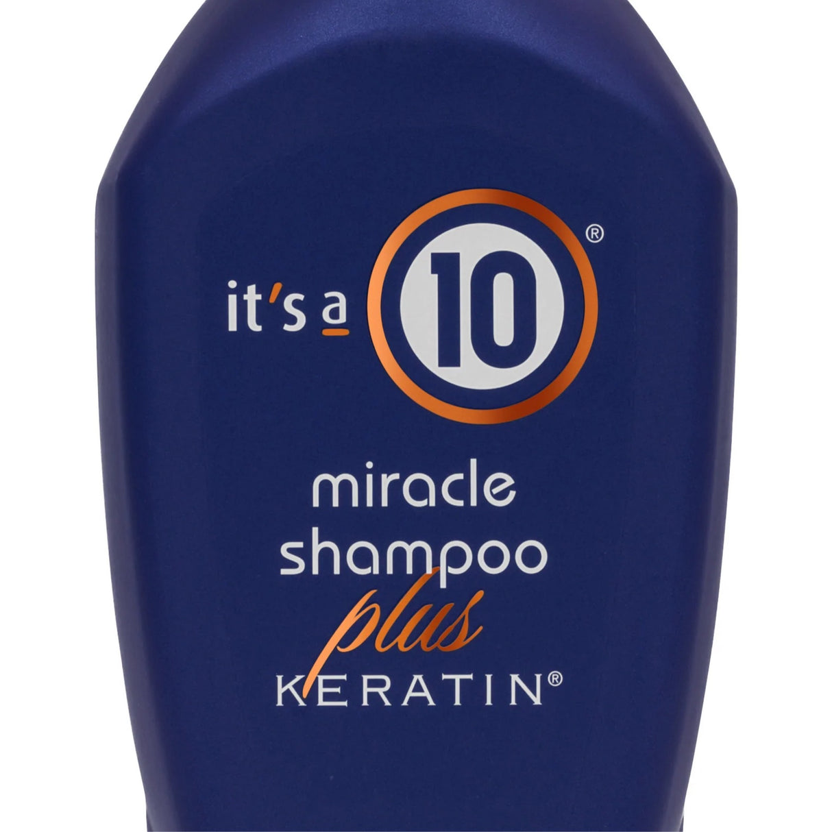 It’s a 10 miracle shampoo plus keratin