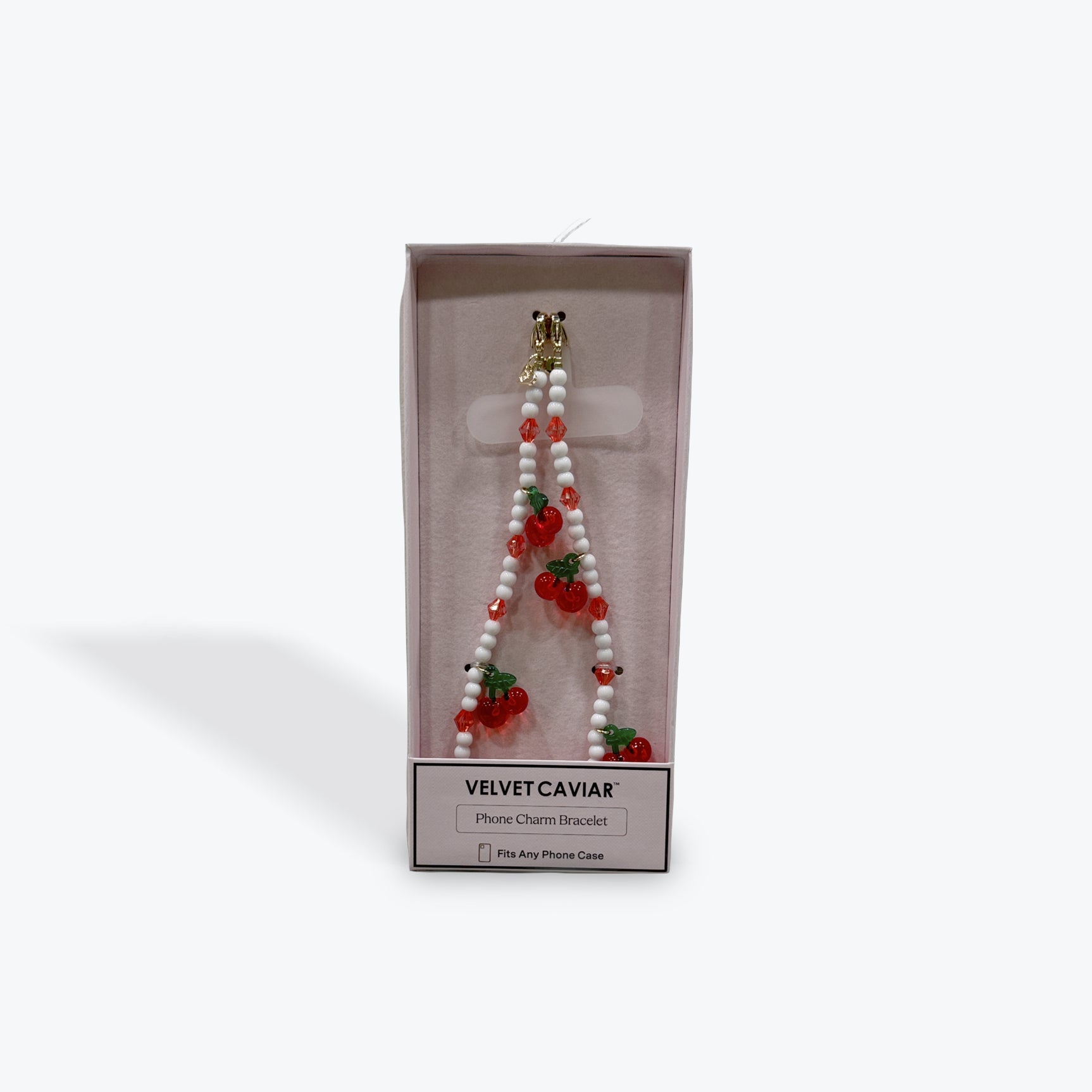 Mon Cherry Cherry - Velvet Caviar Phone Charm Bracelet