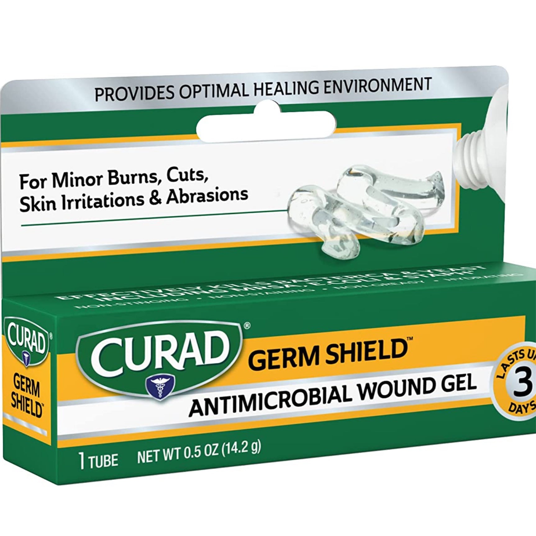 Curad Germ Shield Gel Antimicrobiano para Heridas