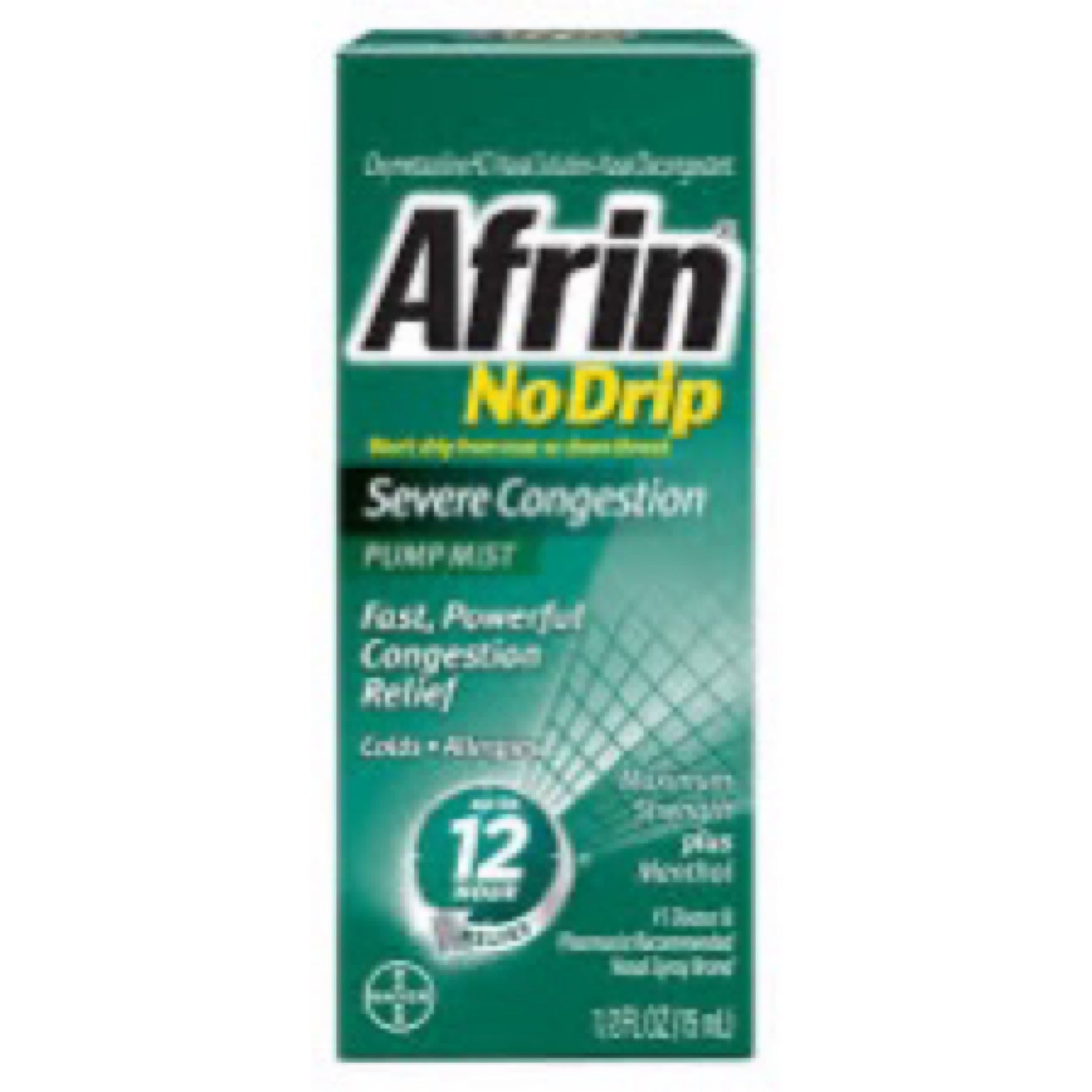 Afrin® No Drip Severe Congestion 0.5oz (15mL) Nasal Pump Mist - Image 2
