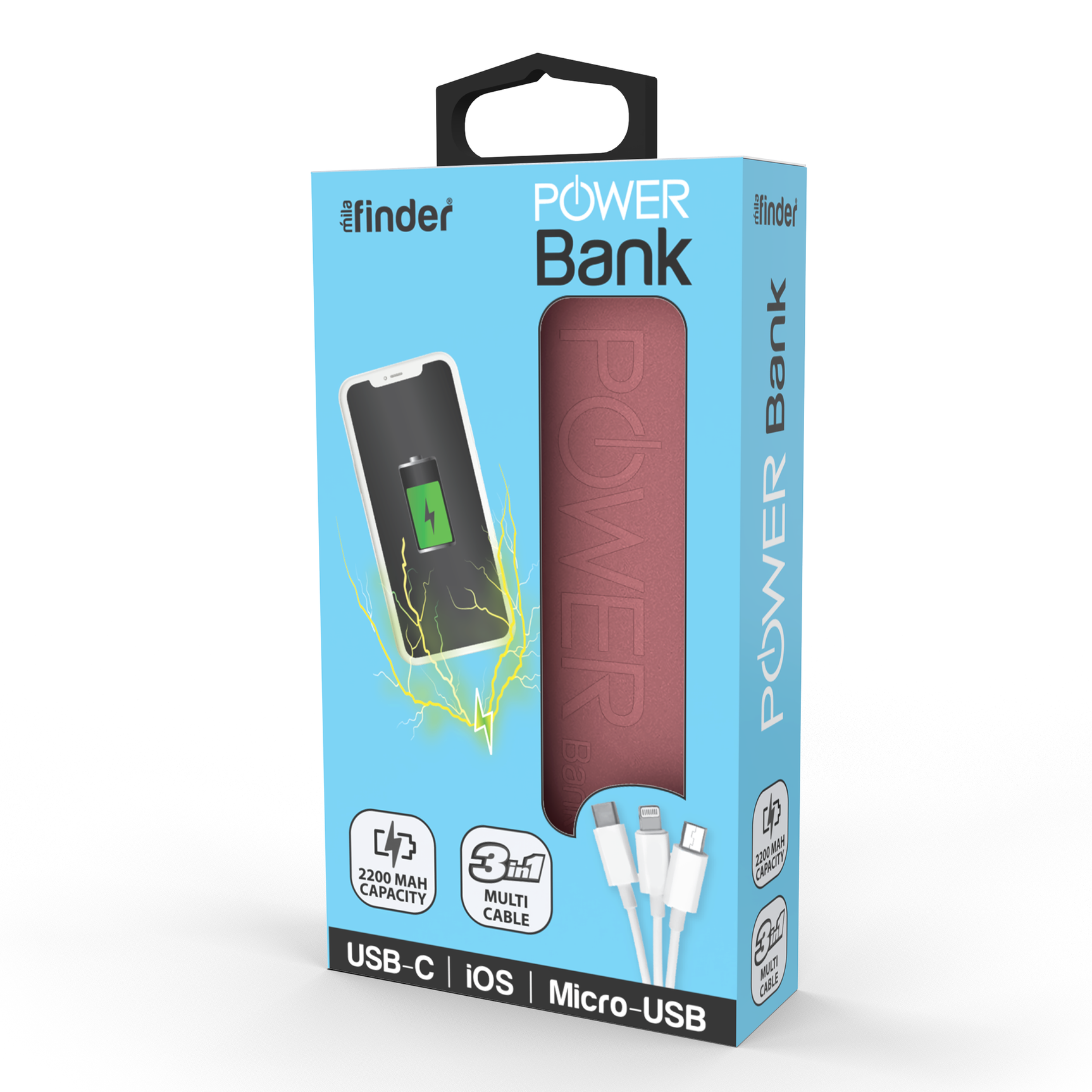 milaFinder Emergency Portable Charger