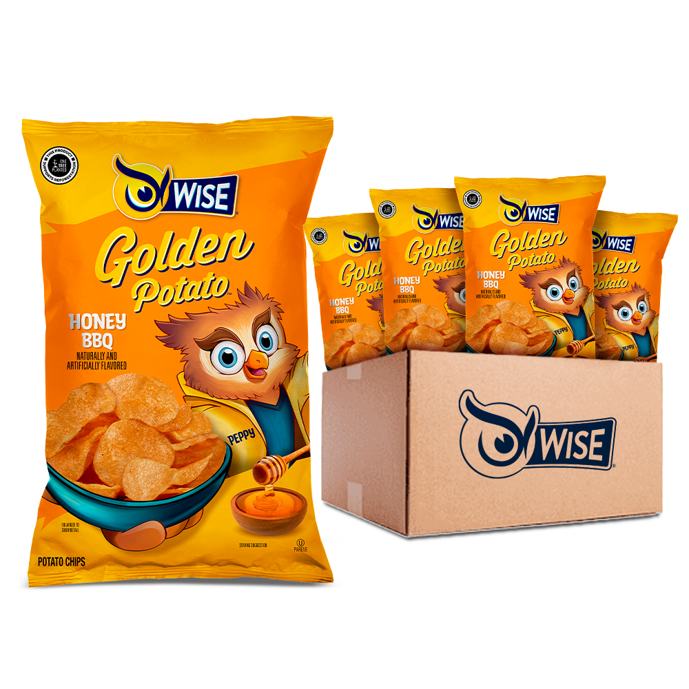 Honey BBQ Potato Chips: .75 oz - 72c