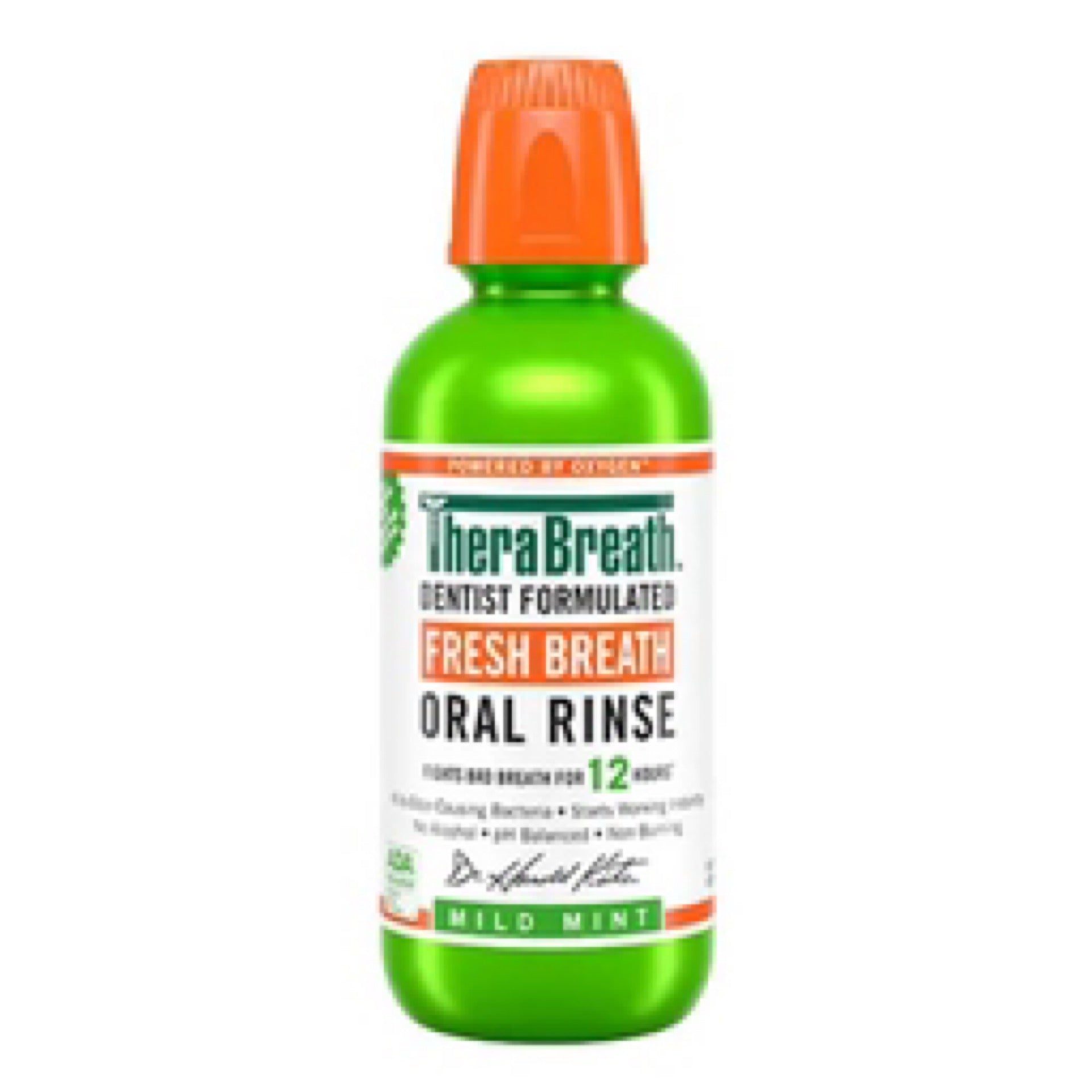 Therabreath Fresh Breath Dentist Formulated Oral Rinse, Mild Mint