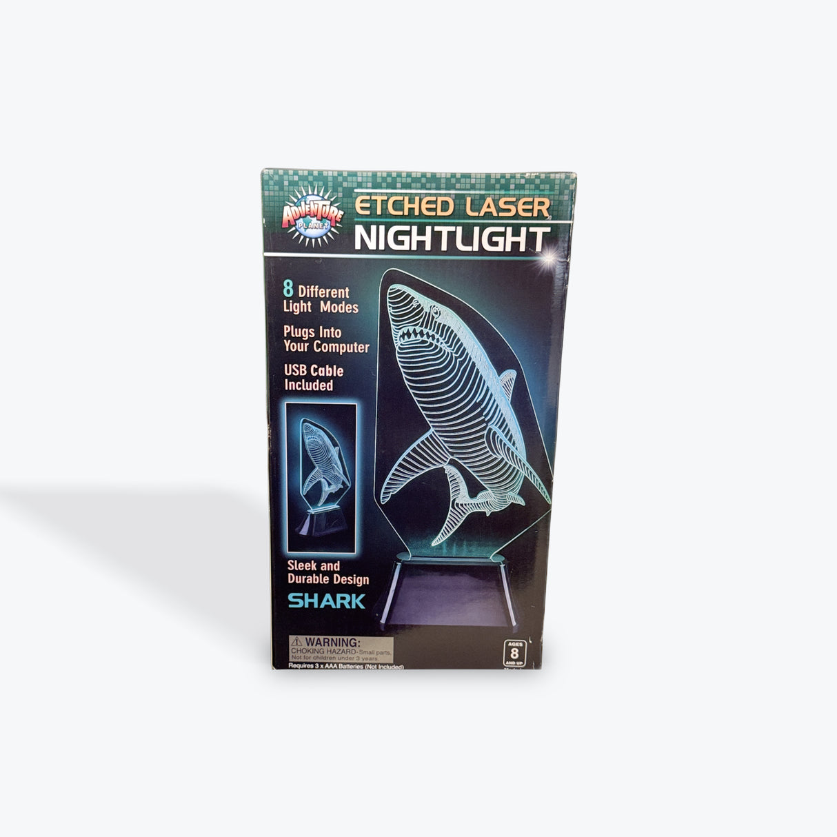 3D Shark Laser Night Light