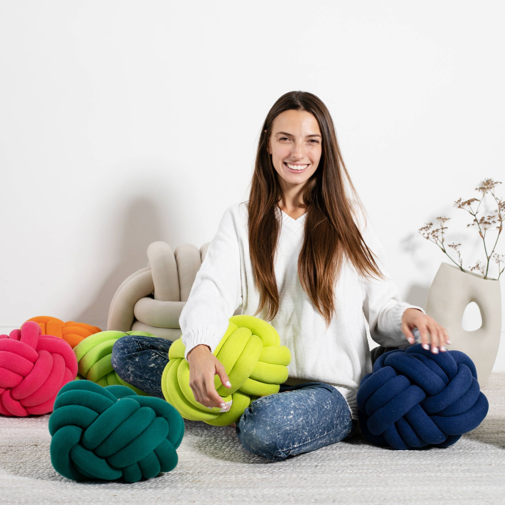 Knot - Jungle Green - 100% cotton - Image 3