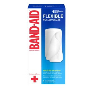 Bandaid Primeros Auxilios Gasa en Rollo de 10 cm x 2.28 m