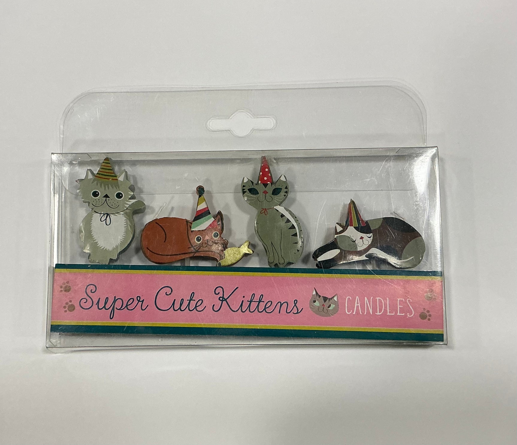 Party Planners Super Cute Kitten Cake Candle Set