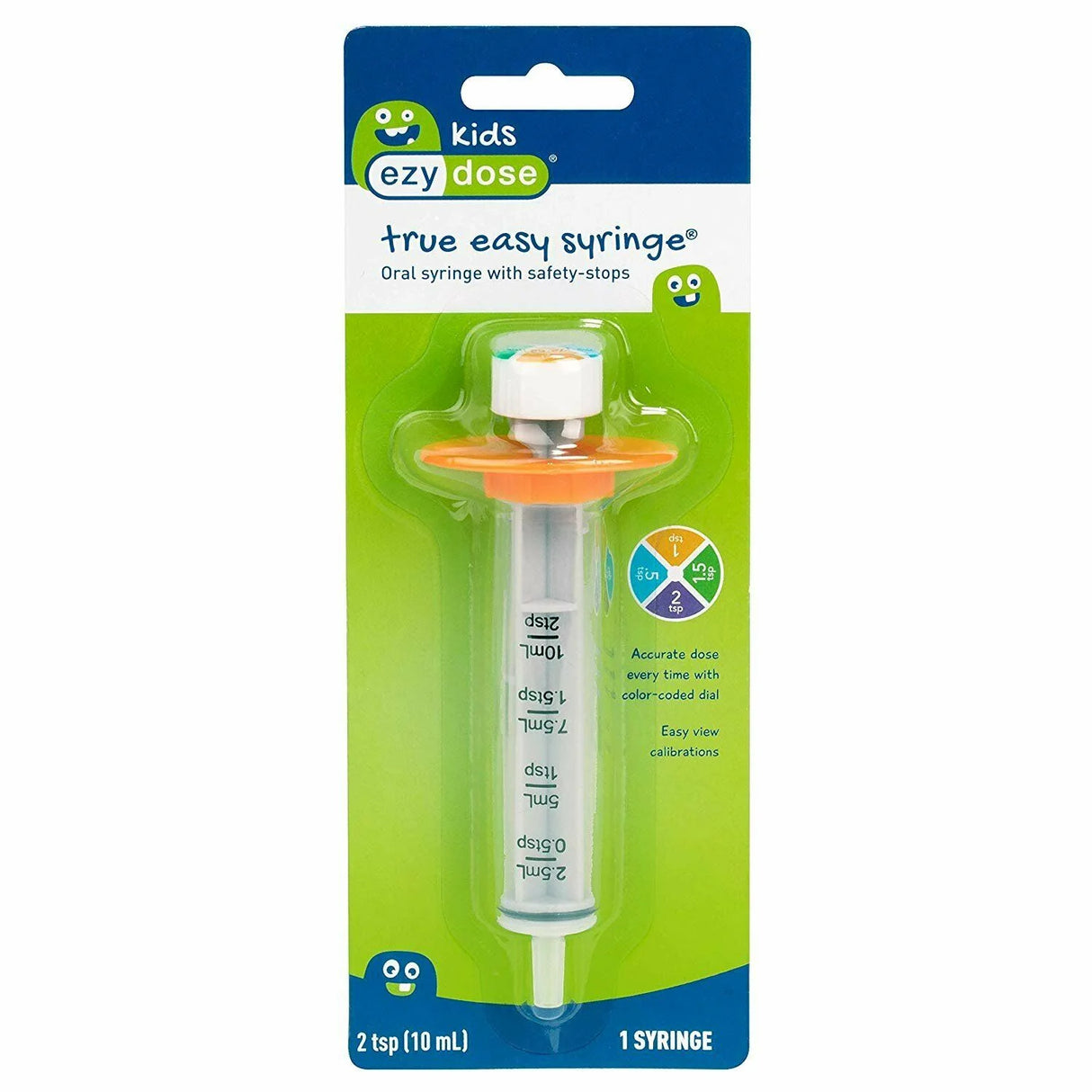 Ezydose Kids Oral Syringe with Safety-Stops