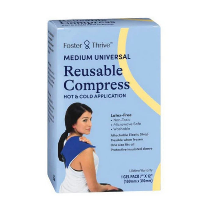 Foster & Thrive Medium Universal Reusable Hot & Cold Compress