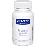 Pure Encapsulations Picolinato de Cromo 500 mcg 60 Cápsulas