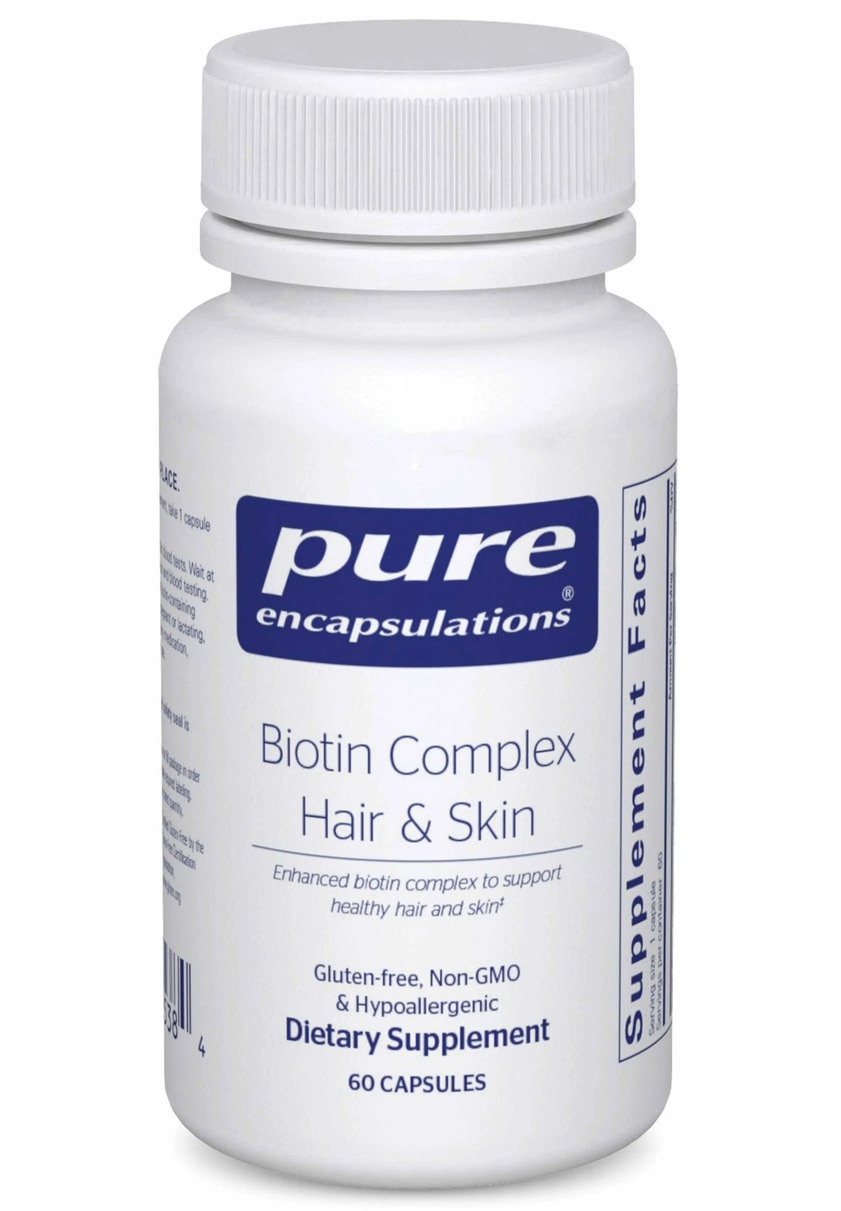 Pure Encapsulations Biotina Complex Cabello y Piel