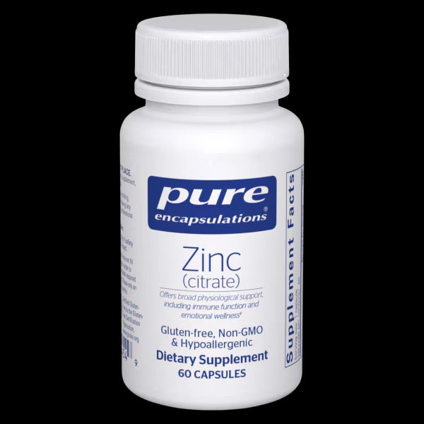 Pure Encapsulations Citrato de zinc