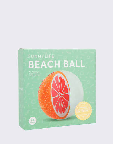 Sunnylife Grapefruit Beach Ball