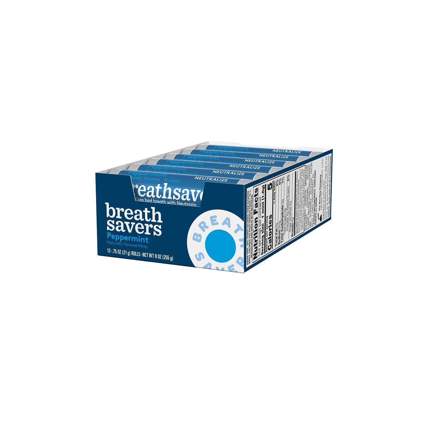 Breathsavers Neutrazin Peppermint Mints