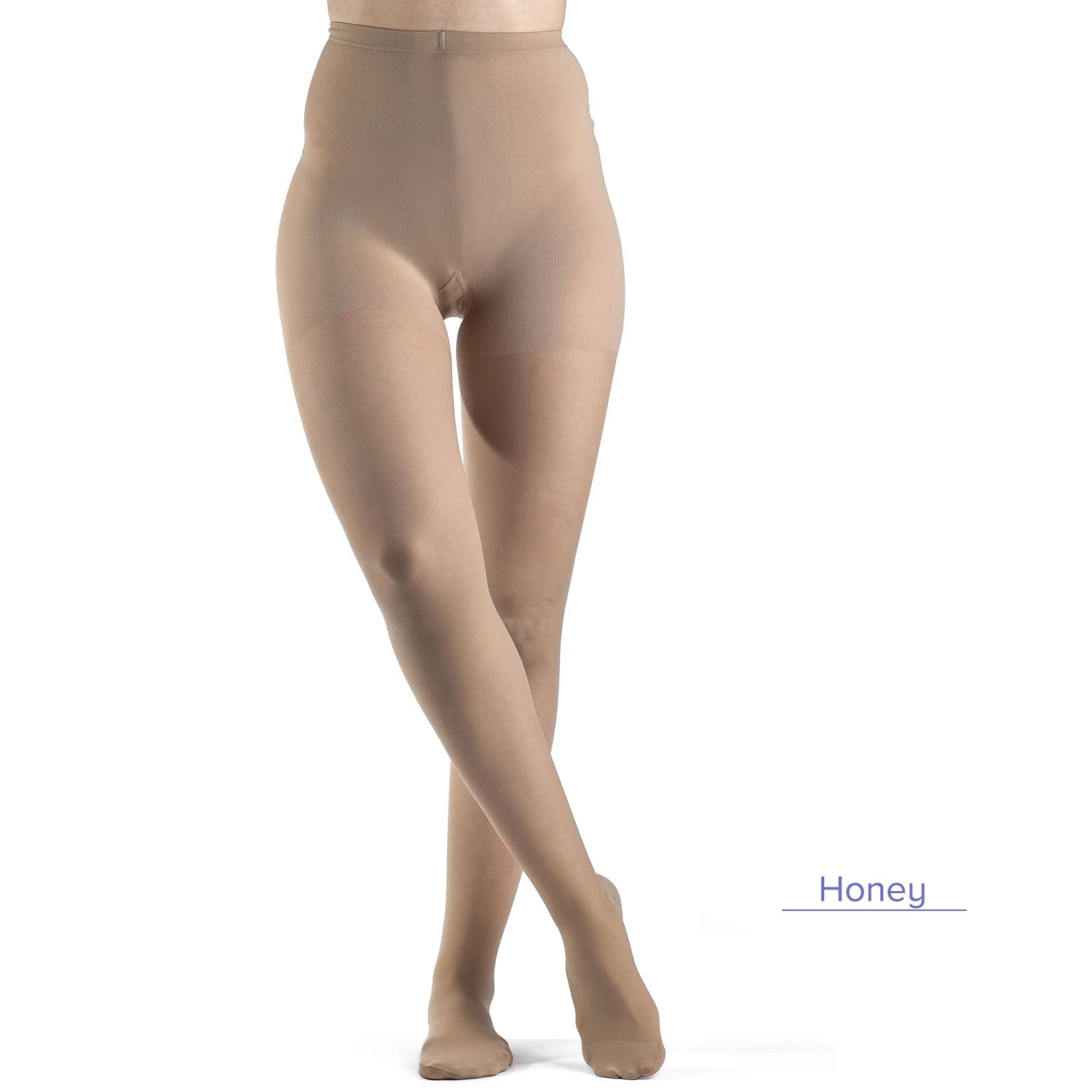 Sigvaris Sheer 20-30mmHg SS Honey Natural Compression Stockings