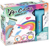 TPG490 Rotuladores Aircolor, plantillas y kit de aerógrafo, azul