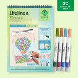 Lifelines FlowArt Trace-By-Line Pack Your Bags