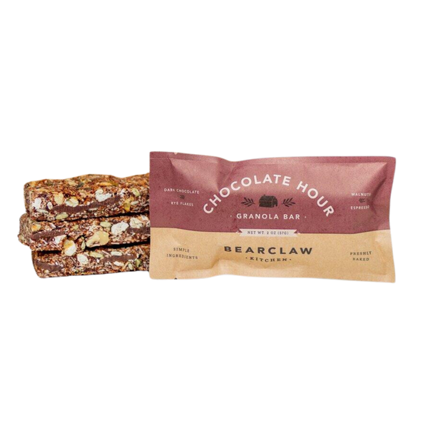 Barrita de granola Bearclaw Kitchen sabor Chocolate Hour