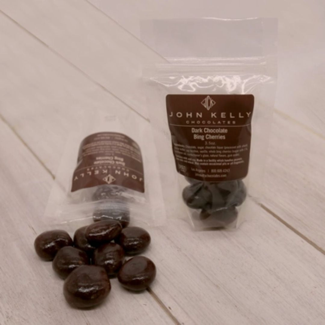 John Kelly Chocolates Cerezas Bing de Chocolate Negro