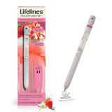 Difusor de pluma Lifelines con aceites esenciales de fresa y batido