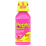 Pepto Bismol Alivio de 5 Síntomas con Sabor a Cereza para el Malestar Estomacal