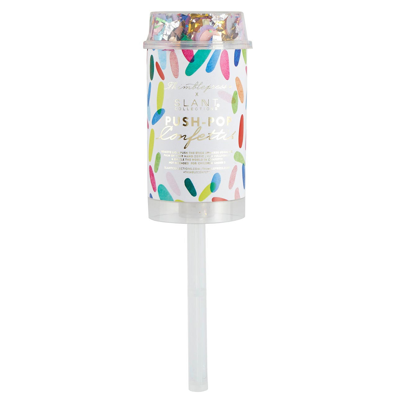 Slant Collections Fiesta Push-Pop Lanza-Confeti